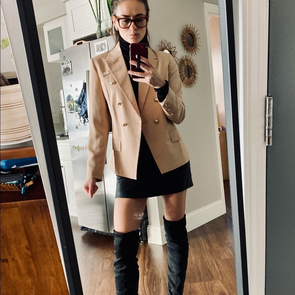 Missguided Military Style Blazer size 4 - Picture 3 of 11